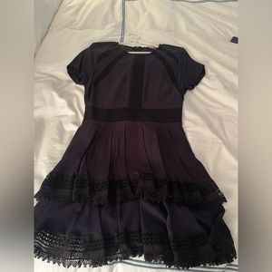 Maje Black Mini Dress
